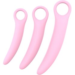 Erospace Set of Dilators for Pelvic Floor Exercises Sweet Play A13 Pink Cene