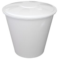 Microcer Kaca plastična 210L BELA sa poklopcem Cene