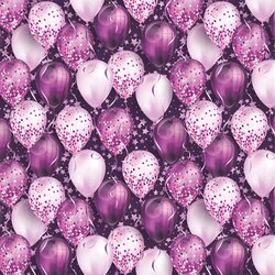 Cardex Vijolično-beli darilni papir z motivom balonov 100x70 cm Cene