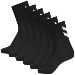 Hummel Čarape HMLCHEVRON 6-Pack, 6 komada, Crne Cene