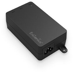 ENGENIUS 54V, 1.11A 60W AF /AT /BT 10GbE PoE Injector Cene