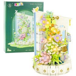  Set građevnih kocki – Floral Tower s LED svjetlom, 632 dijela Cijene