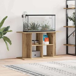 vidaXL stalak za akvarij Artisan hrast 80x35x60 cm izrađeno drvo Cijene