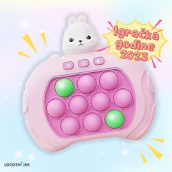 LocoShark loco pop game - dječja didaktička igračka 1+1 gratis Cene