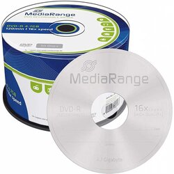 Media Range DVD-R 4.7GB 16x Cake 50 - MR444 DVD-R 4.7 GB Cene