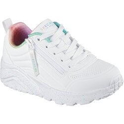 Skechers Patike za devojčice Uno Lite - Vivid Splash, 310370L-WMLT, Bele Cene