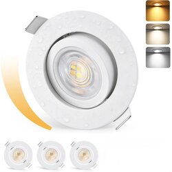KYOTECH 3x 88 mm LED vgradna svetilka Cene