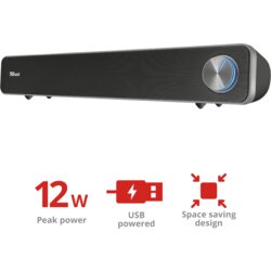 Trust zvucnik arys soundbar crna Cene