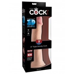 King Cock dildo Plus 3D 9, 23cm Cene
