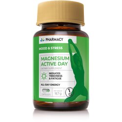 PHARMACY Magnesium active day, 30 kapsula Cene