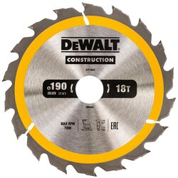 Dewalt list krožne žage za les 18 zob 190x30mm DT1943 Cene
