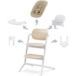 Cybex stol za hranjenje Lemo 4 v 1 set sand white Cene