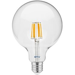Gtv led sijalica E27 8W G125 3000K 800lm filament Cene