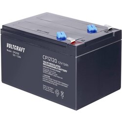 Voltcraft CE12V/12Ah VC-12713990 olovni akumulator 12 V 12 Ah olovno-koprenasti (Š x V x D) 151 x 101 x 98 mm plosnati priključak 6.35 mm bez održavanja Cijene