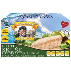 Il Capitano Skuša filetiu maslinovom ulju, 115g Cene