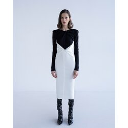 INES ATELIER Ženska haljina bela Cene