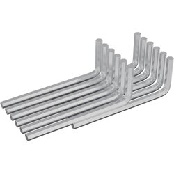 vidaXL Šesterokotna ključa 2118 pcs srebrna 22 x 66 mm Jeklo, (5000214362) Cene