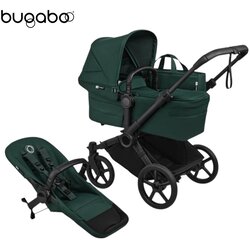 BUGABOO otroški voziček 2v1 donkey™ 6 mono complete black/fern green Cene