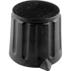 Mentor okretni gumb crna (ø x v) 20 mm x 17 mm 4311.4131 1 st Cene