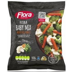 Flora SMRZNUTO POVRĆE BABY MIX 400G Cene
