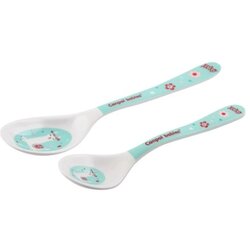 Canpol kašika za bebe set 2/1 Exotic Animals, Turquoise Cene
