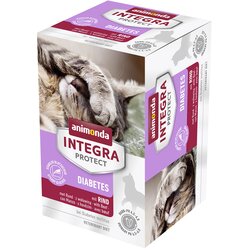 Animonda Integra Protect Adult diabetes pladnji 24 x 100 g - Mešano pakiranje (4 vrste) Cene