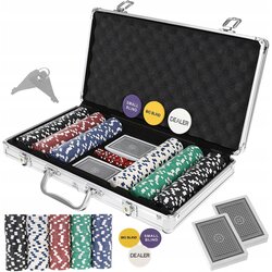 Texas Holdem Poker Set 300 tokena u Alu. kofer Cene