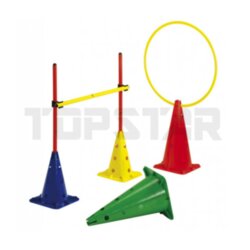Top Star Čunj, Pvc, Sa Rupama I Utorom Za Obruč, Visine 45 Cm Cene