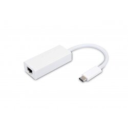 Vivanco USB Typ C Netzwerk Adapter weiss 34291 Netzwerk Adapter Cene