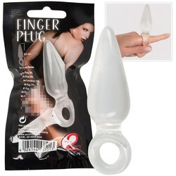 Igrače You2Toys - Finger Plug - analni dildo za prste (proziran) Cene