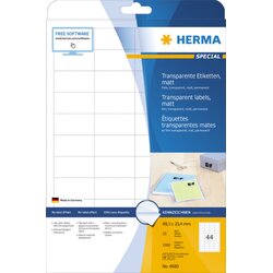 Herma etikete 48X25 A4/44 1/25 transparent ( 02H4680 ) Cene