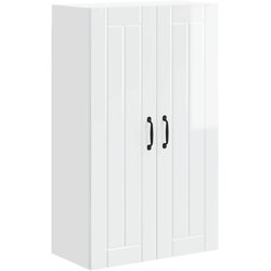vidaXL Kuhinjski element Visok sijaj bela 60 x 31 x 100 cm, (5000131669) Cene