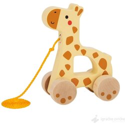 Tooky Toy drvena igračka VUCI ŽIRAFU Cene
