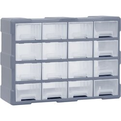 vidaXL Organizator s 16 predali 52x16x37 cm Cene