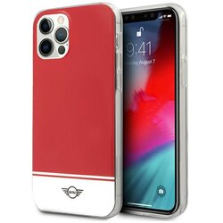 Mini Morris MINI MIHCP12MPCUBIRE IPHONE 12/12 PRO 6,1 CZERWONY/RED HARD CASE STRIPE COLLECTION, (21970162) Cene