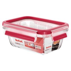 Tefal Staklena posuda sa poklopcem, 0.45 lit., MasterSeal Glass - N1040510, Roze Cijene