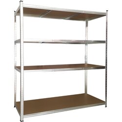 Ehomestorage Garažna metalna polica na 4 nivoa 160x160x40cm Cene