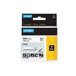 Dymo Traka Rhino Vinyl 1805430, 24 mm / 5.5 m (crna/bijela), original Cene