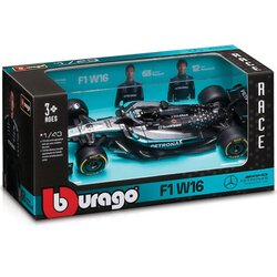 Bburago Mercedes-AMG Petronas F1 W16 Russell F1 trkaći automobil metalni model automobila 1/43 (George Russell #63) Cene