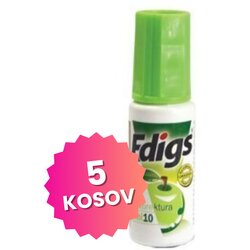 Edigs Korekturna tekočina 10 ml, 5 kosov Cene