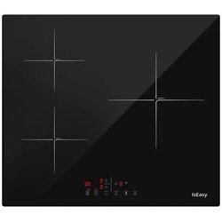 IsEasy LI4-20 – Ugradbena indukcijska ploča za kuhanje s 4 zone, 6000 W, Booster funkcija, 9 razina snage, 60 cm, crna Cene