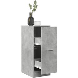 vidaXL Ormarić za lijekove boja betona 30x41x77,5 cm konstruirano drvo Cijene