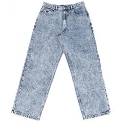 Nonsense Hlače Pant biggerfoot denim light Modra Cene
