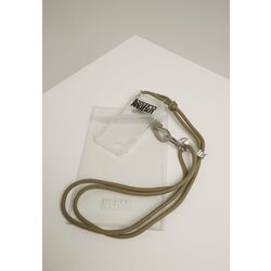 Urban Classics Necklace for Phone Accessories I Phone 8 Transparent/Olive Cene