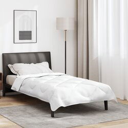 vidaXL Pokrivači & Duveti Bijela 135 x 200 cm Mikrovlakna Cijene