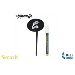 SECURIT zapične KREDNE TABLE Silhouette mini z obliko MEHURČKA TAGBUBBLE5 Cene