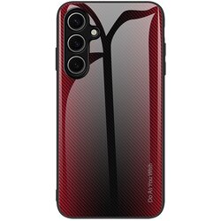 CARBON FIBER Texture maska za Samsung Galaxy S25+ Red Cene