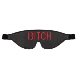 Ouch! Blindfold BITCH Black Cijene