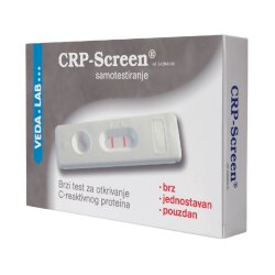 VedaLab CRP Screen - Brzi kućni test za otkrvanje C-reaktivnog proteina Cene