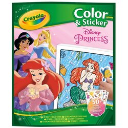 Menart Toys Crayola Disney Princess - Pobarvanka z nalepkami, (21672946) Cene